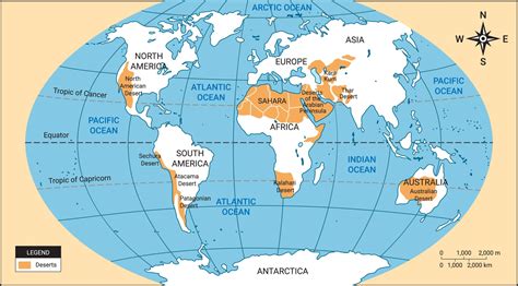 The Distribution and Physical Characteristics of Hot Deserts | GCSE ...