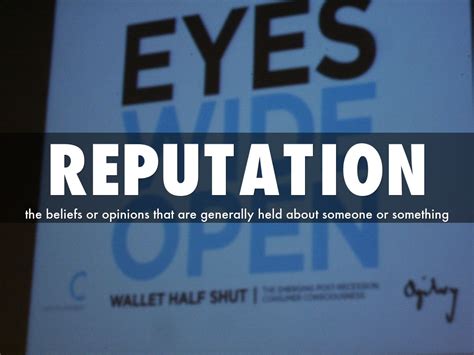 Define Reputation 的图像结果