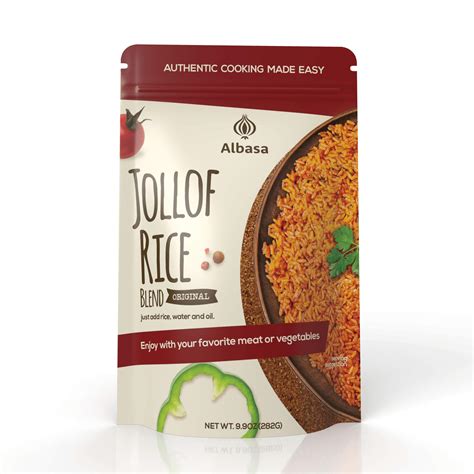 Buy Jollof Rice Blend [Original(Not Spicy), 11.2oz] Made with100 ...