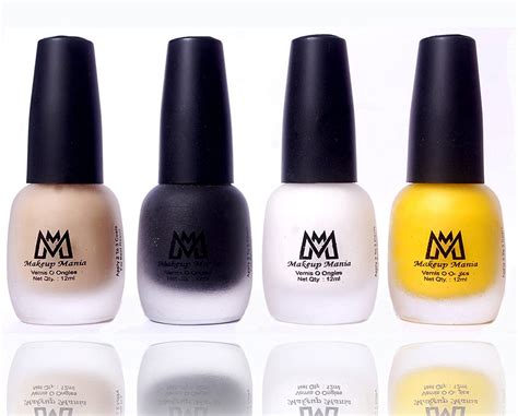 Buy Makeup Mania Nail Polish Set, Velvet Matte Nail Paint Combo Set of ...