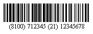 Image result for Code 128 Barcode