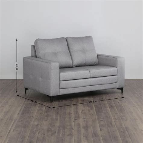 Buy Allen Fabric 3+2+1 Seater Sofa Set - Grey from Home Centre at just ...