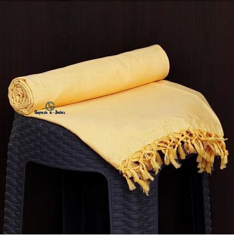 Gopesh e-Sales® Bhagalpuri Handloom 100% Pure Silk Chadar for Summer ...