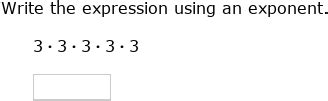 Image result for How to Write Expressions Using Exponents