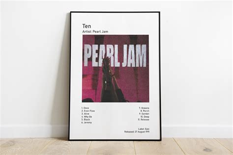 Ebay Poster Pearl Jam at Joseph Dudgeon blog