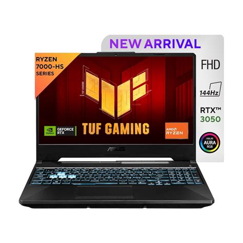 ASUS TUF Gaming A15, AMD Ryzen 7 7435HS, NVIDIA GeForce RTX 3050, 16GB ...