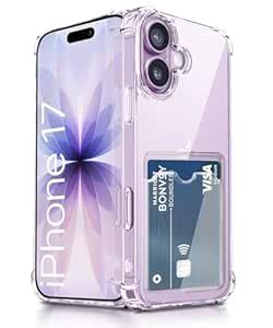 WOW IMAGINE Transparent Back Cover Case for iPhone 17 | Flexible Built ...