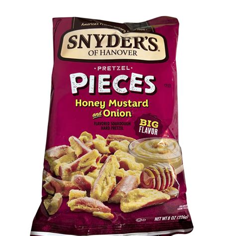 Snyder's of Hanover Pretzel Pieces, Honey Mustard & Onion - Sweet As ...