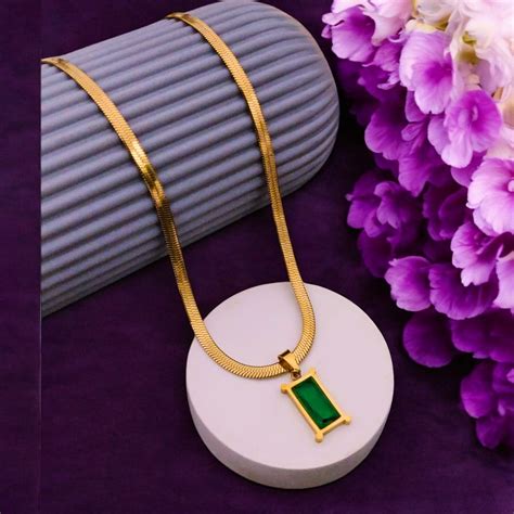 Gold Plated Stainless Steel Anti Tarnish Locket – Ajara Gems