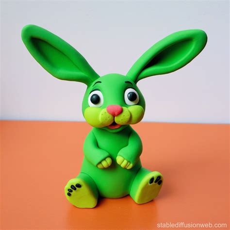 Stable Diffusion Rabbit 的图像结果