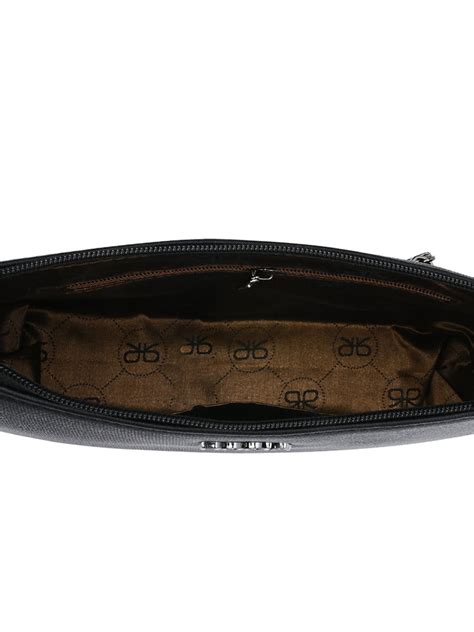 Shop Rocia By Regal Black Women Solid Shoulder Bag Online