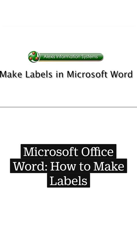Image result for Create Labels Microsoft Word