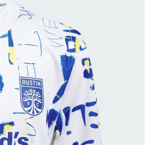 adidas Austin FC MLS Kick Childhood Cancer Pre-Match Jersey Kids ...