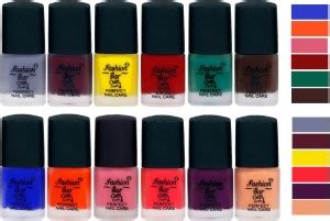 Fashion Bar New Velvet Matte Finish Perfect Nail Polish Combo 2418 ...