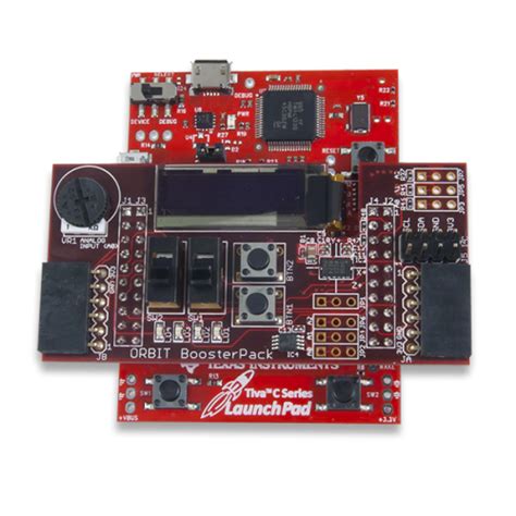 Orbit BoosterPack: Input/Output Add-on Board Designed for the Tiva ...