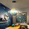 LITFAD Modern Kids LED Pendant Light Chandelier Blue India | Ubuy