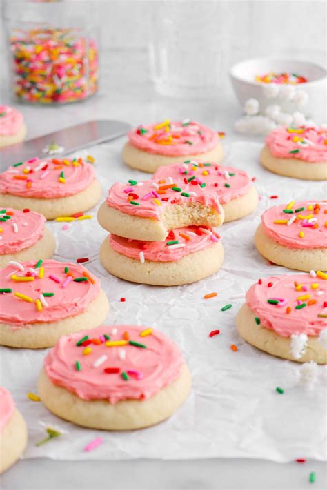 Soft Frosted Sugar Cookies
