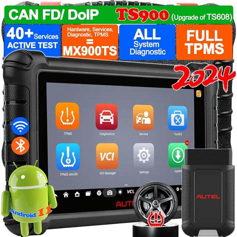 Autel Scanner MaxiTPMS TS900, 2023 Newest TPMS Programming Tool ...