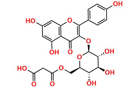 Kaempferol-3-O-(6-Malonyl-Glucoside) | CAS No- 81149-02-2 | NA
