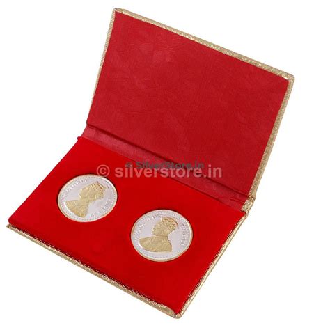 Queen Victoria and King George Coins - 20 grams – SilverStore.in