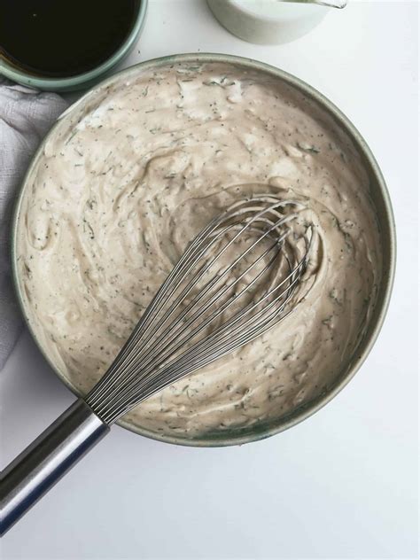 Peppercorn Ranch Dressing | Baked Bree