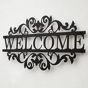 Welcome Sign, Metal Decor, Front Porch Decor, Porch Signs, Metal Signs ...