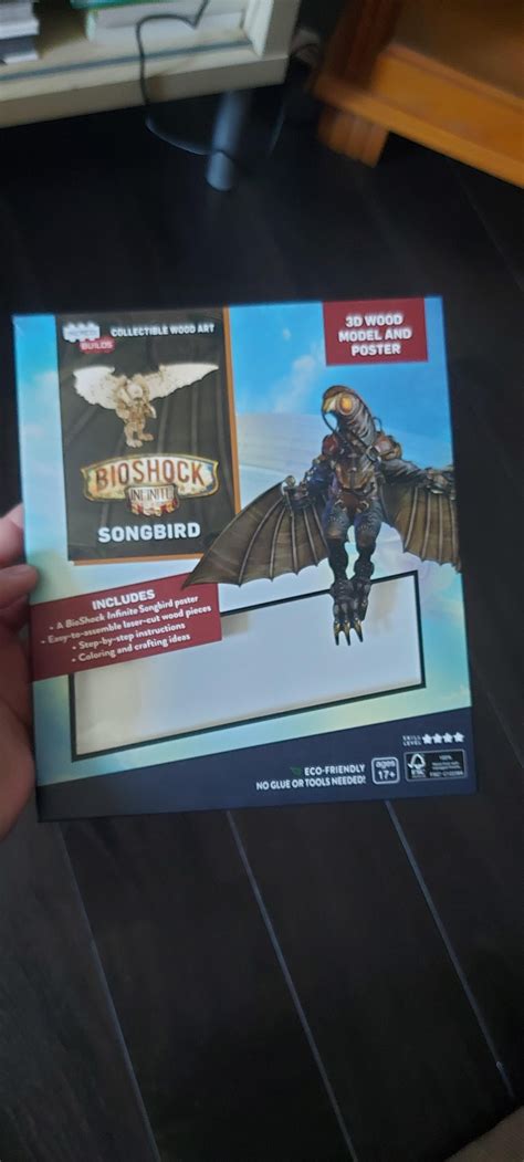 Found a 3D songbird puzzle with a poster at a dollarstore : r/Bioshock