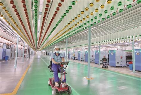 大生纱厂忙碌的“数字化纺纱车间”-南通市人民政府