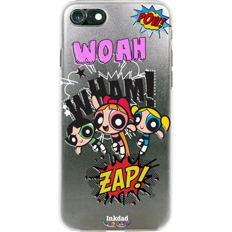 Inkdad iPhone 7 Apple iPhone 7 Powerpuff Girls Cartoon Printed Phone ...