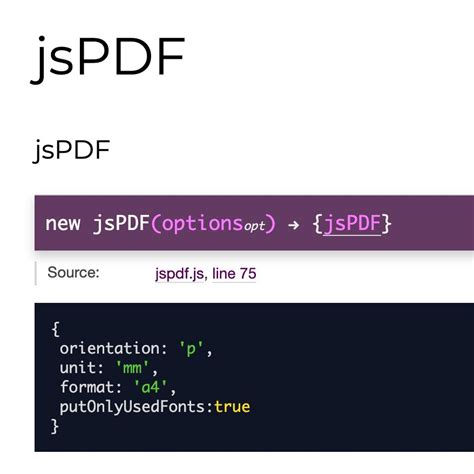 Image result for Using jsPDF