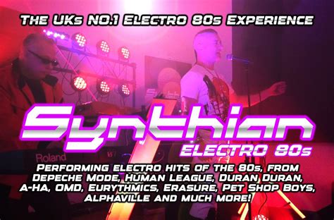 SYNTHIAN - 80s Experience - TRIBUTES ON THE HILL FESTIVAL, Frodsham ...