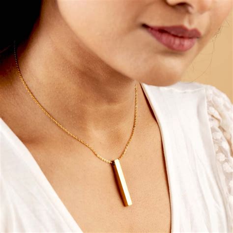 Vertical Bar Pendant – Boldiful