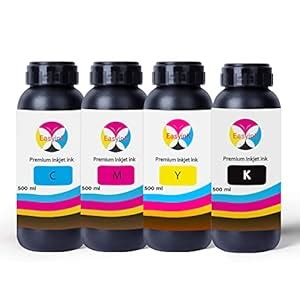 EASYINK GT 51/52 GT51 GT52 Inkjet Ink Refill Compatible with HP 5810 ...