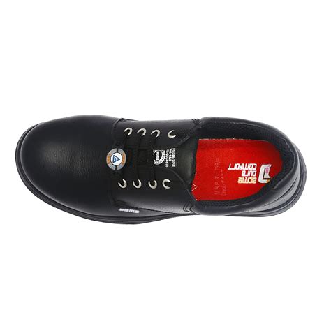 ACME Men's Adjacent Leather Safety Shoes, Black, 9 (Size - ACME005_43 ...