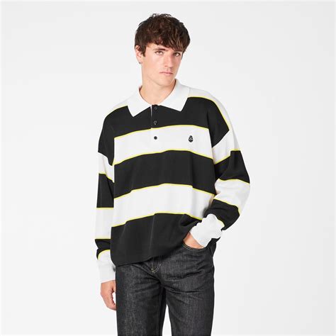 ALEXANDER MCQUEEN | Men's Rugby Polo | Men | Blk/Ivory | Flannels