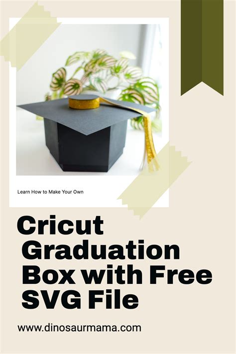 Image result for How to Make a Graduation Box Using Cricut