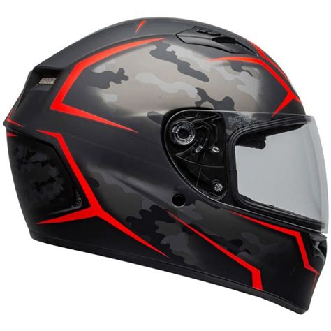 Bell Qualifier Stealth Black Matt Red Helmet