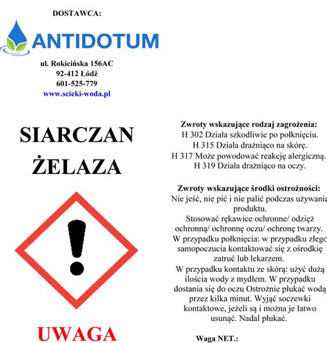 siarczan żelaza II vs siarczan żelaza III