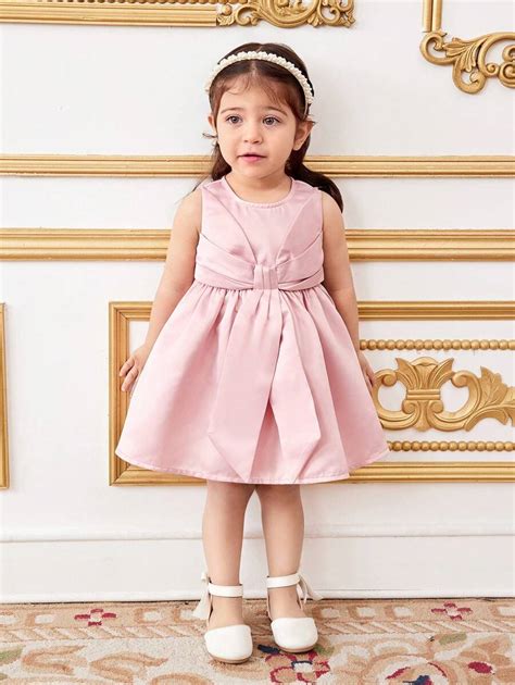 SHEIN Vestido elegante y hermoso de satén rosa sobredimensionado con ...