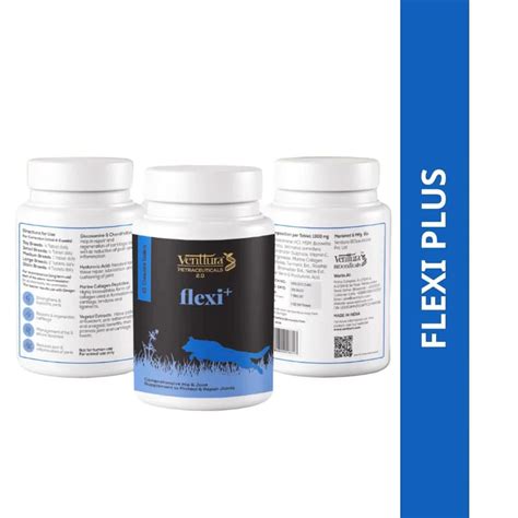 Venttura Flexi Plus Hip & Joint Chewable Supplement for Dogs – 60 Chew ...