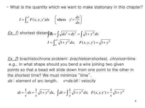 Image result for Calculus of Variations Examples