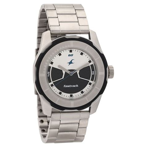 Buy Online Fastrack Quartz Analog Multicoloured Dial Stainless Steel ...