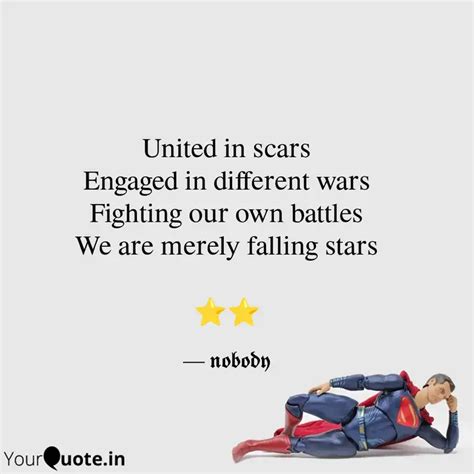 United in scars Engaged i... | Quotes & Writings by Chitra | YourQuote