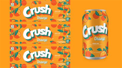 Crush Soda's Refreshingly Fun New Look By Connor Arnot & Liquid ...