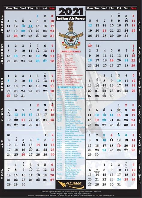 Usafa Calendar 2023 - Printable Word Searches