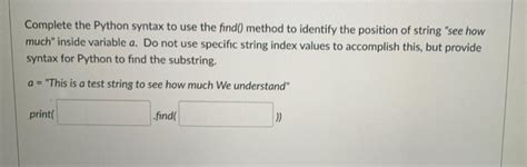 Image result for Find Method Python