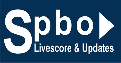 SPBO.com : Best Free Live Score Updates Service