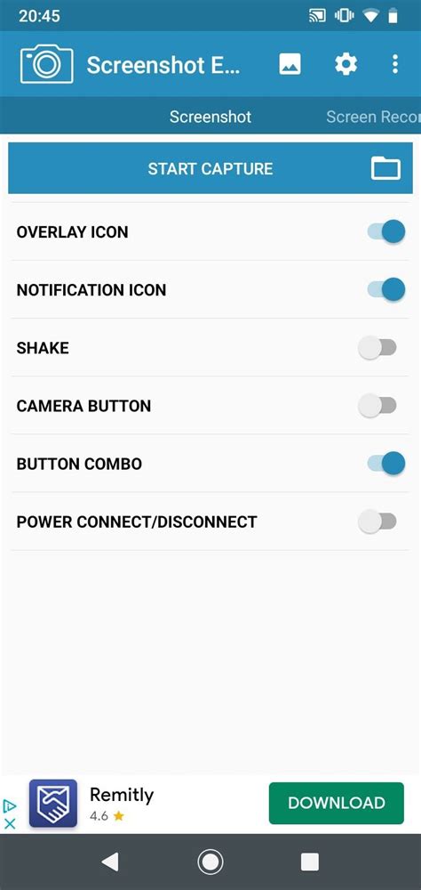 Screenshot Easy APK Download for Android Free