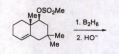 The major product formed in the following reaction