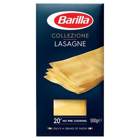 Barilla Lasagne 500G   Tesco Groceries